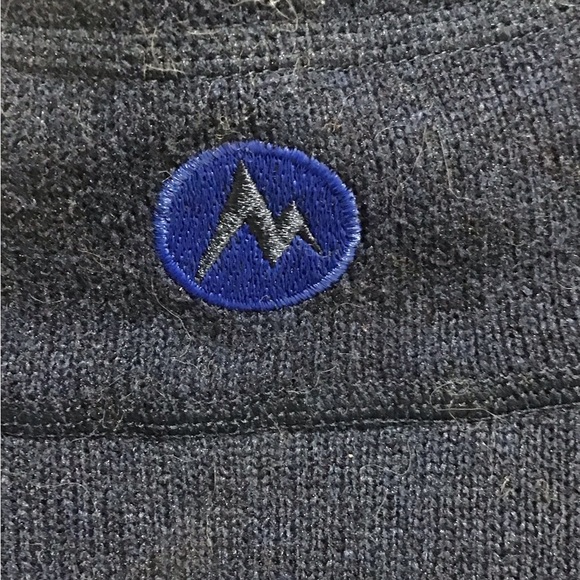 Stunning Marmot Sweatshirt Jacket in Blue Sz XXL - Picture 3 of 6